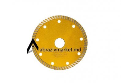 Алмазный диск турбо тонкий желтый Ø 125