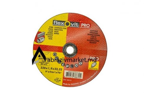 Отрезной диск по  нержавейки Flexovit 230х1,9